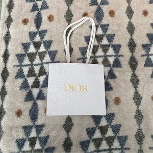 Extra Small Dior White Gift Bag